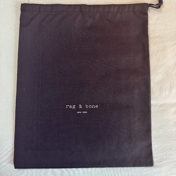 🌟 rag & bone Black Dust Bag - 13in x 16in 🌟 - Picture 2 of 4